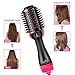 Looffy Hair Dryer Brush, 3 in 1 One Step Hair Dryer & Volumizer, Electric Rotating Hot Air Brush, Negative Ion Air Hair Brush, Salon Styler for Straightening, Curling, Blow Dryer Straightener -Blackthumb 4