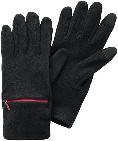 Travelsmith Women’s Touch Sensor Fleece Gloves