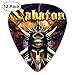 Sabaton The Art of War Guitar Picks 12 Pieces for All Perfect Guitarist Gifts 12 Pieces