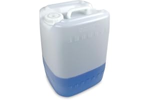 ePackagesupply 5 Gallon UN Rated Plastic Tight Head Container with Cap, Chemical Grade, Stackable, Made in USA (1)