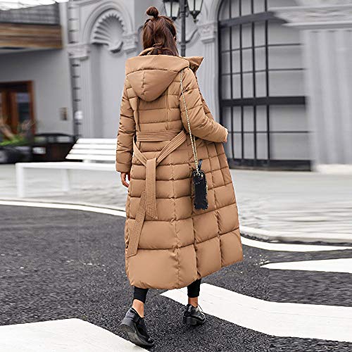 image for GOVOW Hooded Coat Women Plus Size Winter Keep Warm Outerwear Fur Long 