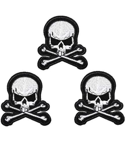 ハッチ様☆ Amazon.com: Skull & Crossbones Patch 10.5