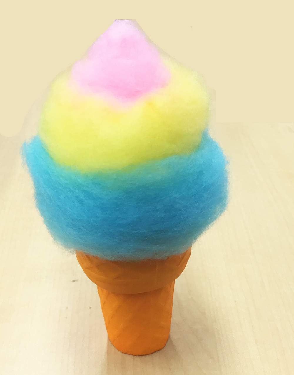 Amazon Squishy ゆめかわいい わたあめソフトクリーム 大 スクイーズ おもちゃ