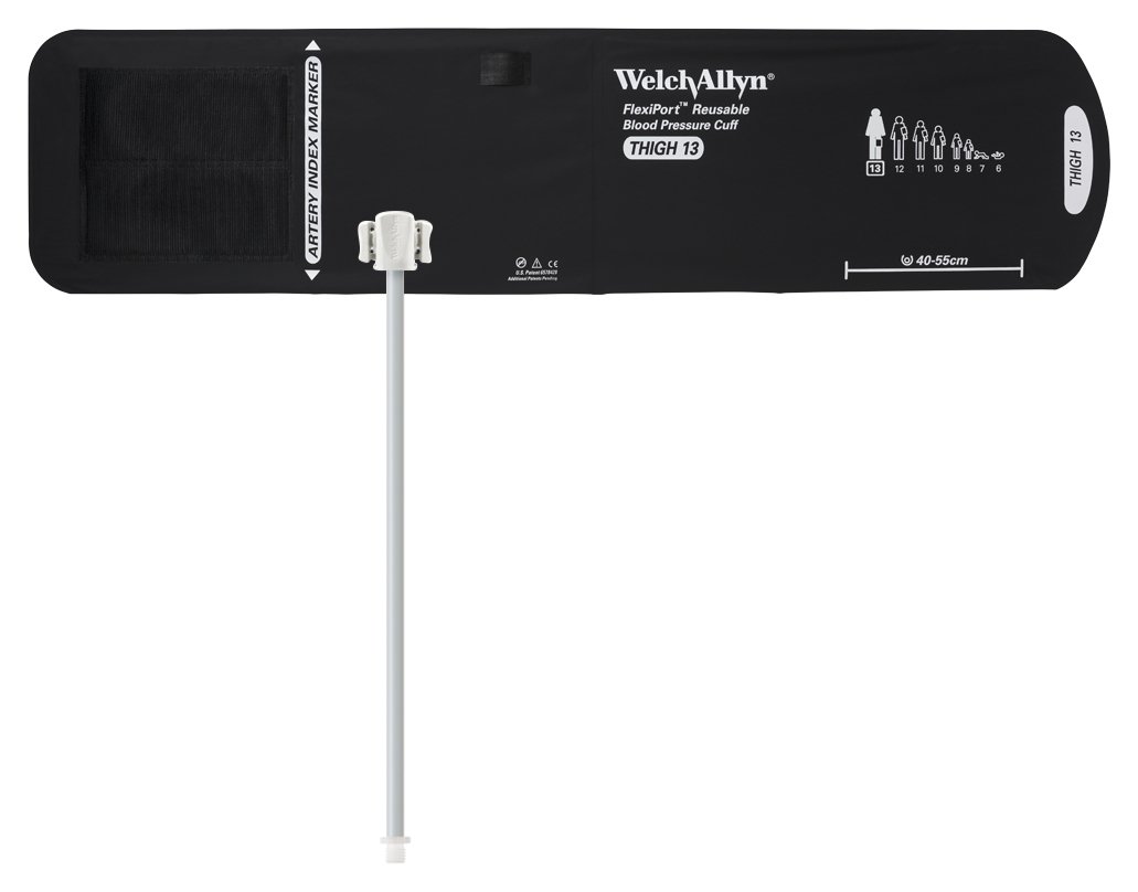 Welch Allyn REUSE-13-1SC-1 FlexiPort Disposable Thigh One-Tube Cuffs [size 13]