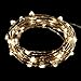 Oak Leaf LED String Lights,33 ft 100 LEDs Starry Fairy Lights for Bedroom,Wedding,Patio,Gate,Party, 3V Power Adapter,Warm White