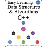 Easy Learning Data Structures &amp; Algorithms C++ (2 Edition): Explain C++ Data Structures &amp; Algorithms Through Full-Color Diagrams