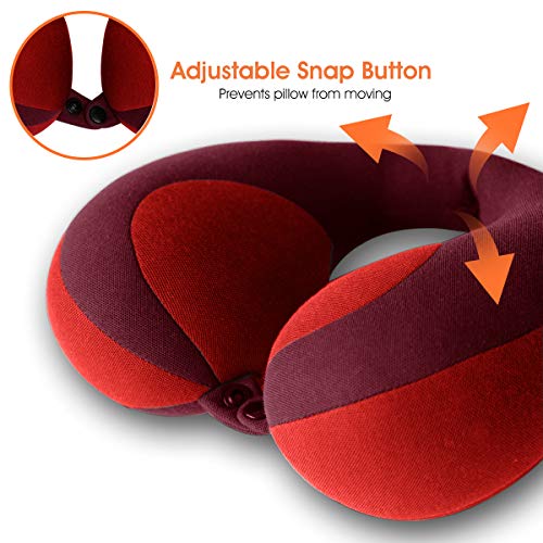 INFANZIA Kids Chin Supporting Travel Neck Pillow, Prevent Head from