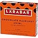 Larabar Fruit and Nut Bar, Chocolate Hazelnut Swirl, Gluten Free, Vegan, 5 ct