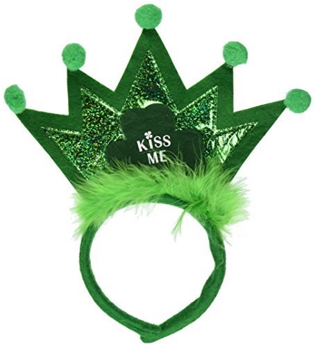 Shamrock Tiara Headband Party Accessory (1 count) (1/Pkg)