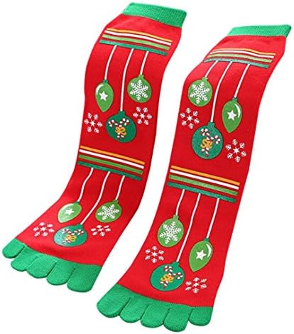 Women Christmas Toe Socks, Cute Cartoon Socks Thermal Socks Various Designs Colours Adult Socks By Quistal