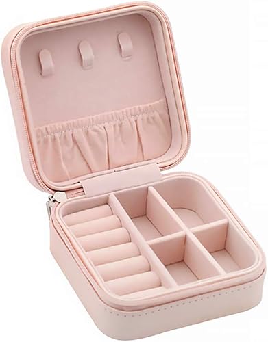 Gobesty Caja Joyero Pequeña, pequeño Organizador de joyería ...