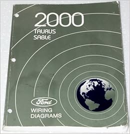 2000 Ford Taurus, Mercury Sable Wiring Diagrams: Ford: Amazon.com ...