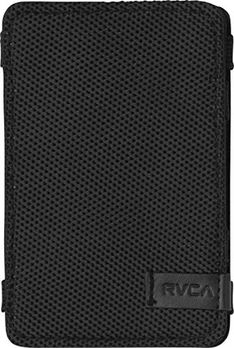 Rvca men s ballistic magic wlt, black/grey, one size