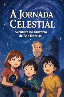 Livro A Jornada Celestial- Aventura no Universo de Fé e Estrelas: Uma aventura no universo de fé, estrelas e descobertas para crianças