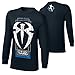 WWE Authentic Wear WWE Roman Reigns Its My Yard Long Sleeve T-Shirt Navy Blue 3XL