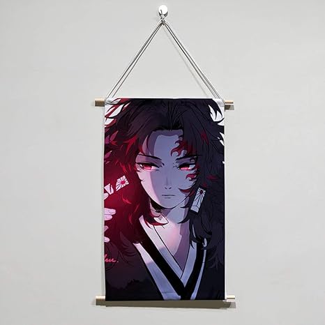 Amazon 鬼滅の刃 タペストリー かわいい おしゃれ 掛ける絵 ポスター 安い 掛け軸40 40cm 巻物 アニメ 萌えグッズ 壁掛けポスター 時透 無一郎 継国 縁壱 黒死牟 21 アニメ 萌えグッズ 通販