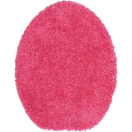 Mainstays Basic Bath Toilet Seat Cover, Solid (Bright Pink) Mainstays Basic Bath Toilet Seat Cover, Solid (Bright Pink)