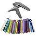 AZDENT Dental Ligature Ties Rubber Bands(1014 pcs/Bag) and Orthodontic Ligature Gun Tools Gray Color