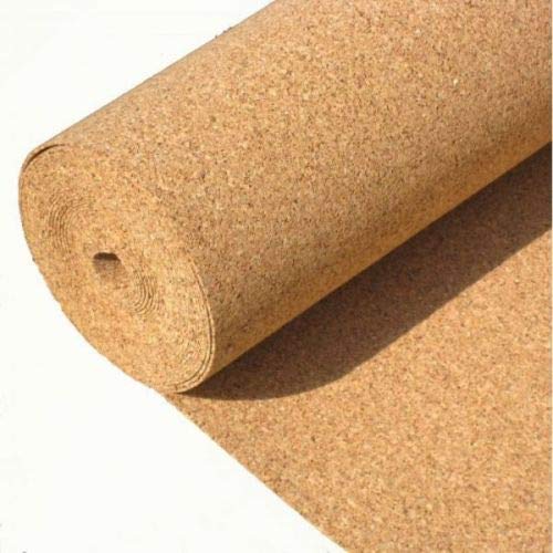 top.eco.wall 1m x 10m x 4mm UNDERLAY CORK SHEET ROLL THICKNESS 4 mm