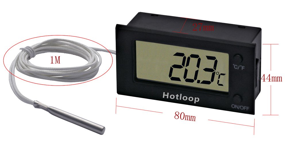 Hotloop Digital Oven Thermometer Heat Resistant up to 300°C Buy Online