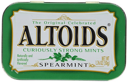 Altoids Curiously Strong Mints - Spearmint 1.76 oz (Pack of 6) - //medicalbooks.filipinodoctors.org
