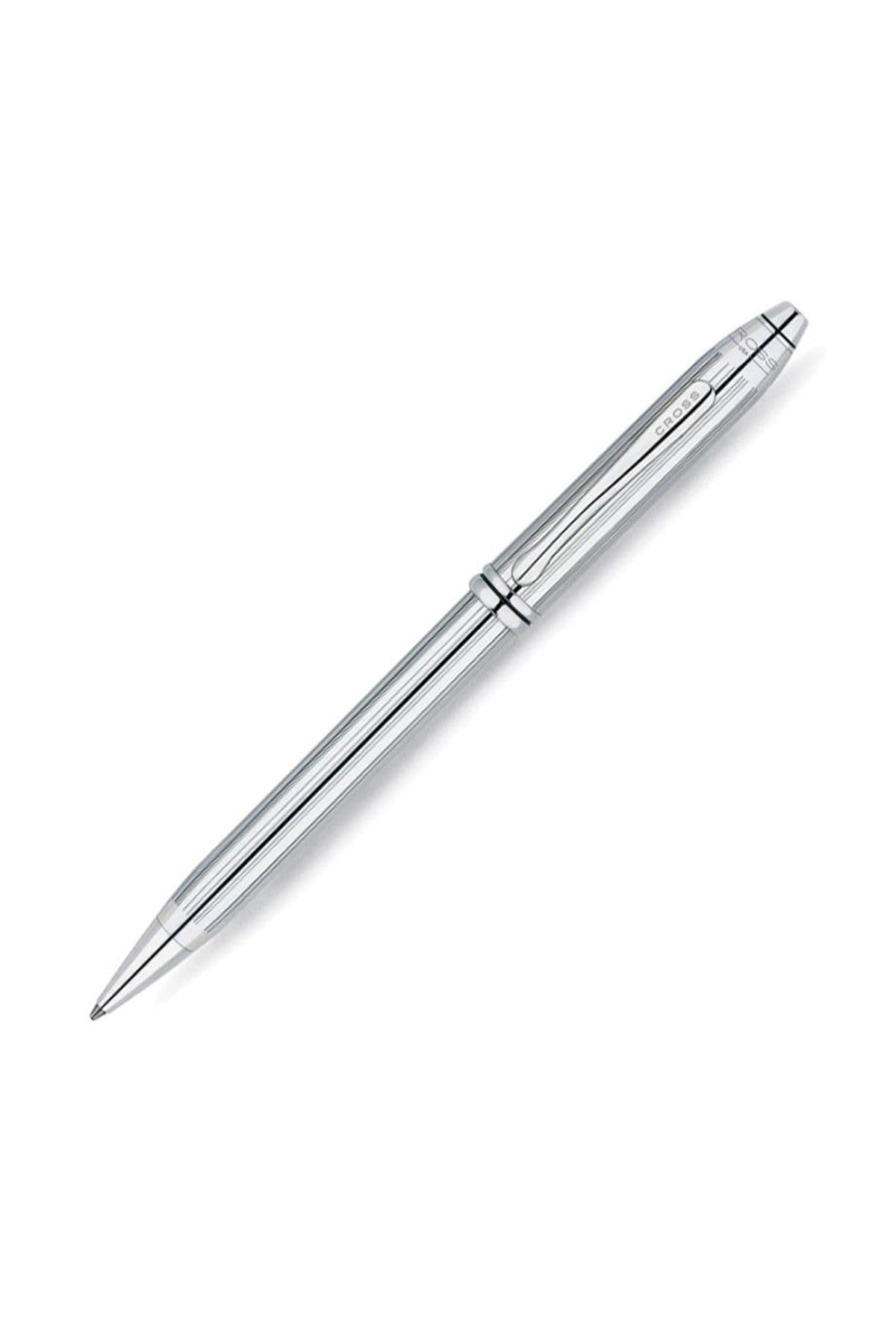 Cross Townsend Ballpoint Pen - Lustrous Chrome