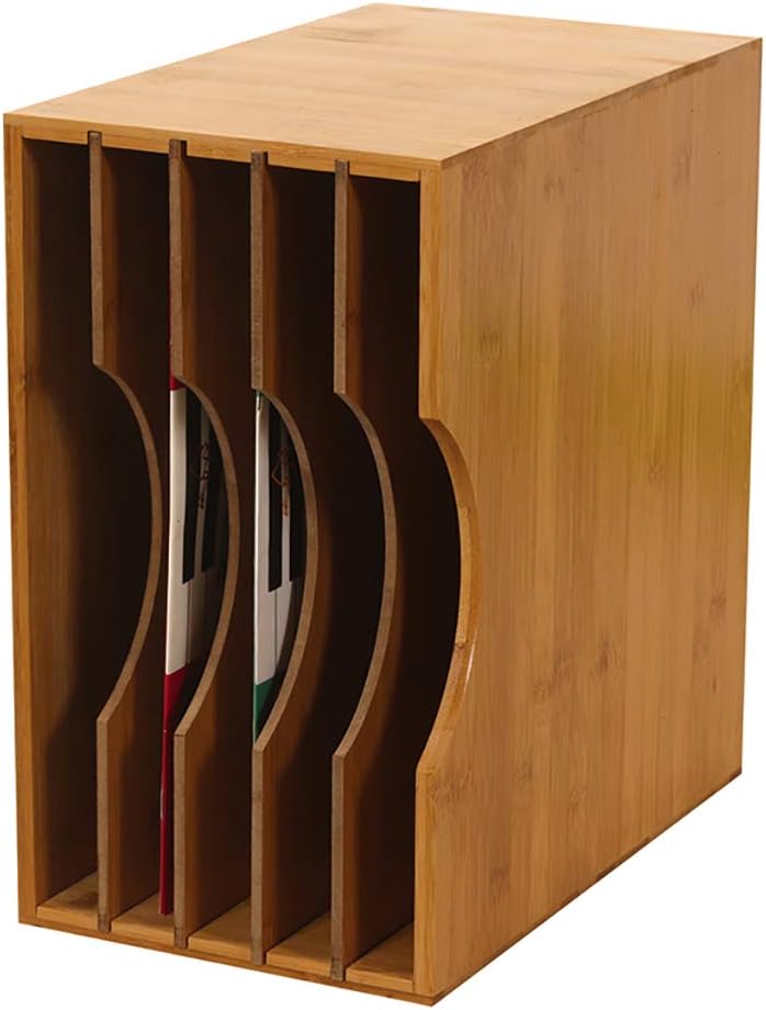 GWXJZ CD Storage Shelf Record Storage Rack CD Storage Rack Vinyl Disc Storage Rack Vinyl Record Box Holder Classical Nostalgia Disc Shelf