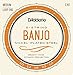 D'Addario Banjo Strings, Nickel-Plated Steel, EJ61, Medium Gauge 10-23, 5-String Set, Pack of 1