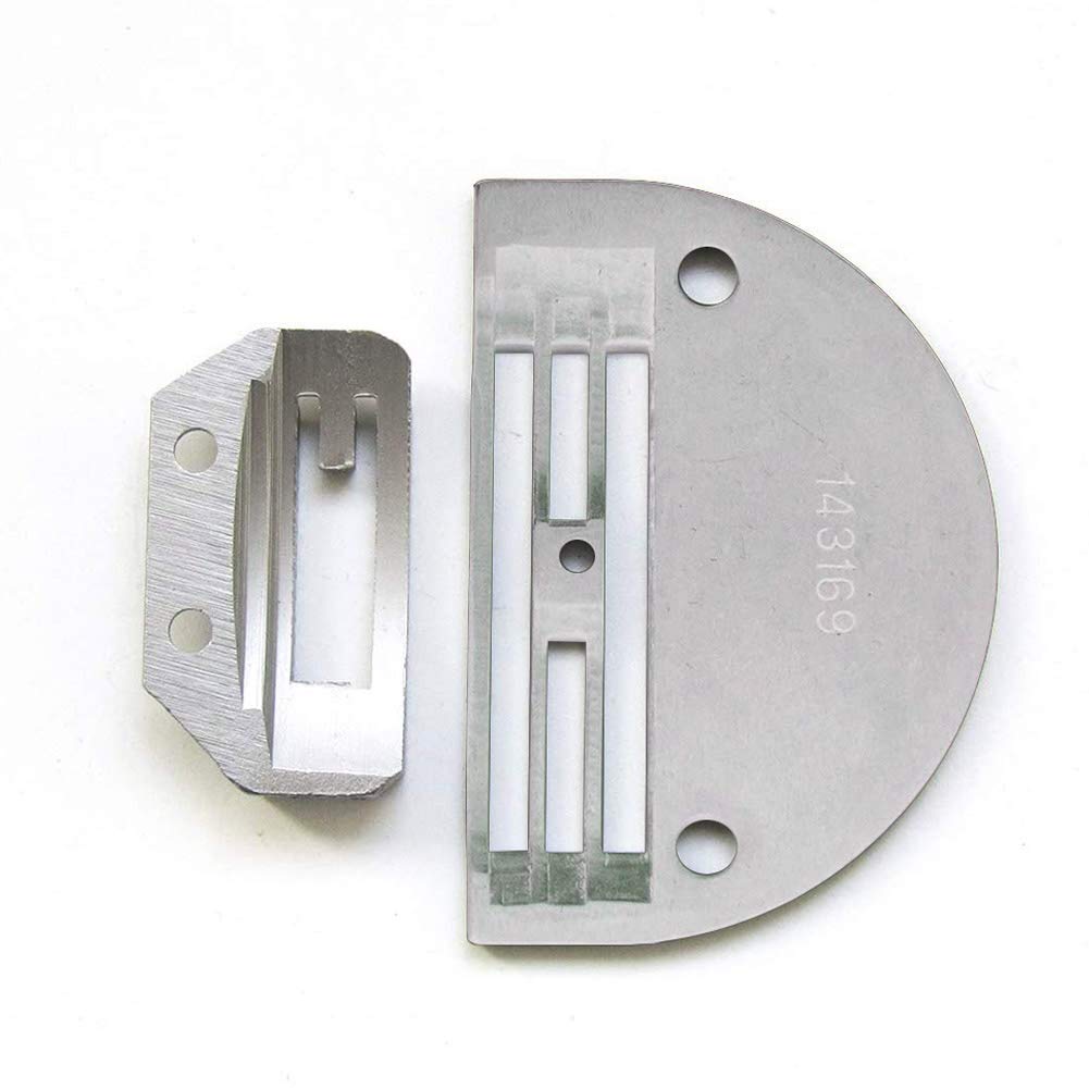 Needle Plate & Feeder Set for Industrail Single Needle Sewing Machine