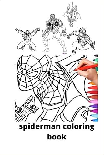 930  Coloring Book Pages Spiderman  Free