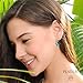 Women's Heart Crystals Earrings Drop Dangle Fish Hook Earrings for Birthday Anniversary Christmas Mother's Day Valentine's Day, Gifts for Her