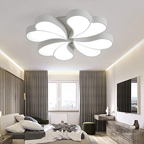 Heart Shaped Bedroom Lamp Creative Flat Led Living Room Dining Room Ceiling Lamp Simple Modern Decoration Lamp Bright Size 62 62cm Buy Online At Best Price In Uae Amazon Ae