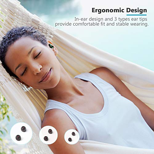 image for Wireless Earbuds, Dveda Bluetooth 5.0 Wireless Headphones, IPX8 Waterp