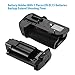 Powerextra MB-D15 Battery Grip + 2 × High Capacity 2200mAh EN-EL15 Batteries + AA-Size Battery Holder with Infrared Remote Control for Nikon D7100 D7200 Digital SLR Camera