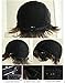 HOTKIS Human Hair Short Black Wig With Bangs Short Human Hair Wigs For Women Short Black Straight Wigs (Long Bangs-1b#)