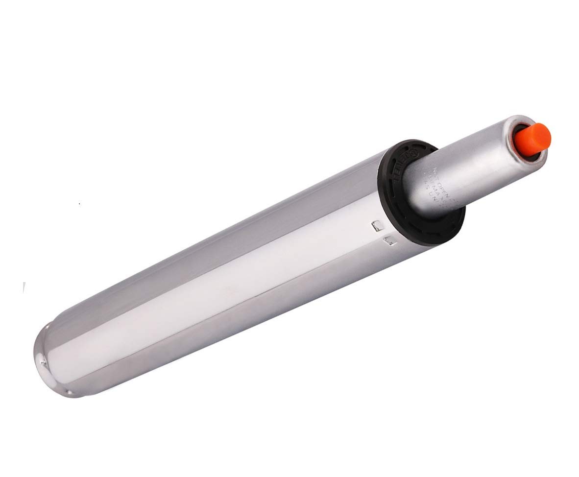 Kaleurrier Gas Lift Cylinder,Pneumatic Chair Replacement Parts- Chair or Stool Lifting Control Mechanism, 500 lbs Heavy Duty Steel Case,Chrome Craft,in Universal size,Height Extension(8" stroke)