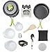 Qunlei Camping cookware Set with Folding Wood Stove, Non Stick Anodized Aluminum Complete Lightweight Folding kit for Camping Hiking and Backpacking for 1-2 Adultthumb 1