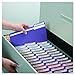 Smead File Folder, Reinforced 1/3-Cut Tab, Letter Size, Purple, 100 per Box (13034)