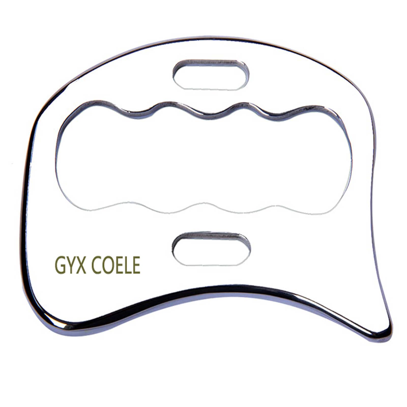 GYX COELE Stainless Steel Gua sha Tool, Muscle Scraper IASTM Tools Great Soft Tissue Mobilization Tool Reduce Muscle Soreness(GYX COELE-3)