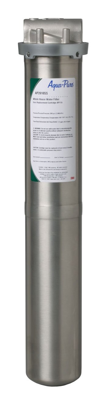 3M Aqua-Pure Whole House Water Filtration System Pack of 8 Model AP2610SS