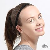Ultimate Grip Sports Headband - Quadruple Braided Headwear with No Slip Grip. Perfect for Running, Soccer, Softball, Basketball, Tennis, Volleyball, Yoga & Working Out.