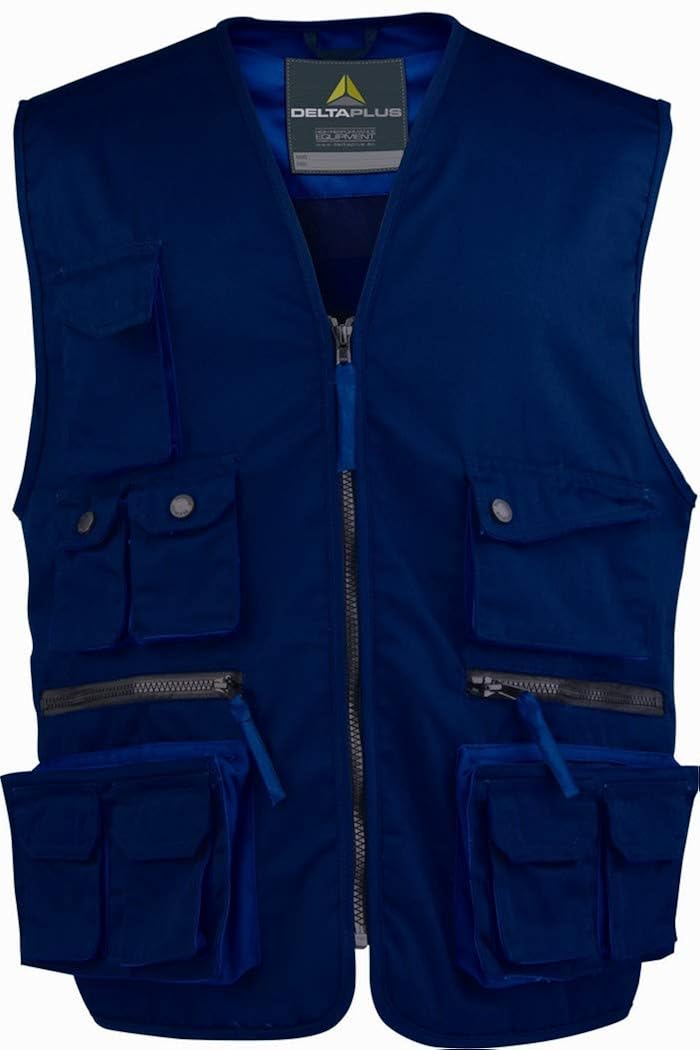 Gilet de travail mach2 en polyester coton M2GIL Panoply Équipement et