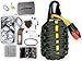 Holtzman’s Gorilla Egg : 550 Paracord Grenade Emergency Kit - Your Survival Pack Has an Upgraded Military Grade Carabiner Snap Hook Is Stuffed with 18 Tools (Green and Yellow)
