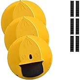 3 PCS Lid Mouse Rat Trap Mice Bucket Flip Lid Mouse Indoor Outdoor Auto Reset Reusable Lid Humane Bucket Automatic Traps with