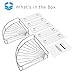 ODesign Adhesive Corner Bathroom Shelf