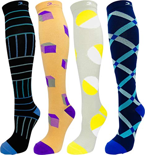 Men's Premium Quality Moderate Graduated Compression Socks 15-20 mmHg
