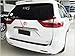 Salusy Chrome Garnish Tail Rear Trunk Lid Trim For Toyota Sienna 2011-2016