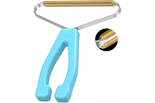 Pet Hair Remover, Carpet Rake Lint Fabric Shaver for Dog Cat Couch & Fur | Portable Pet Hair Removal Tool, Lint Cleaner Brush