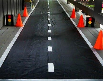 ifavor123 Racetrack Ground Floor Runner for Party Race Car Theme Accessory Decoration (2)