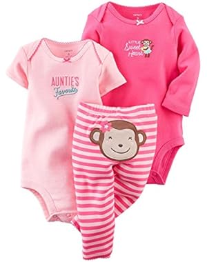Baby Girls' 3 Piece Take Me Away Set (Baby)
